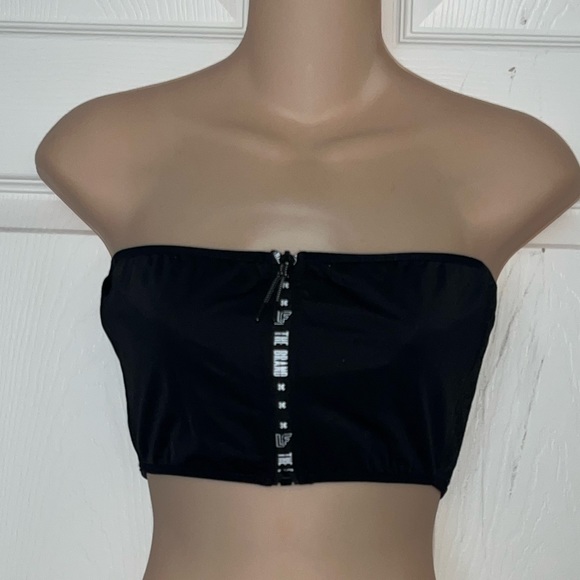 LF The Brand Black Bandeau Tube Top M - Picture 1 of 10